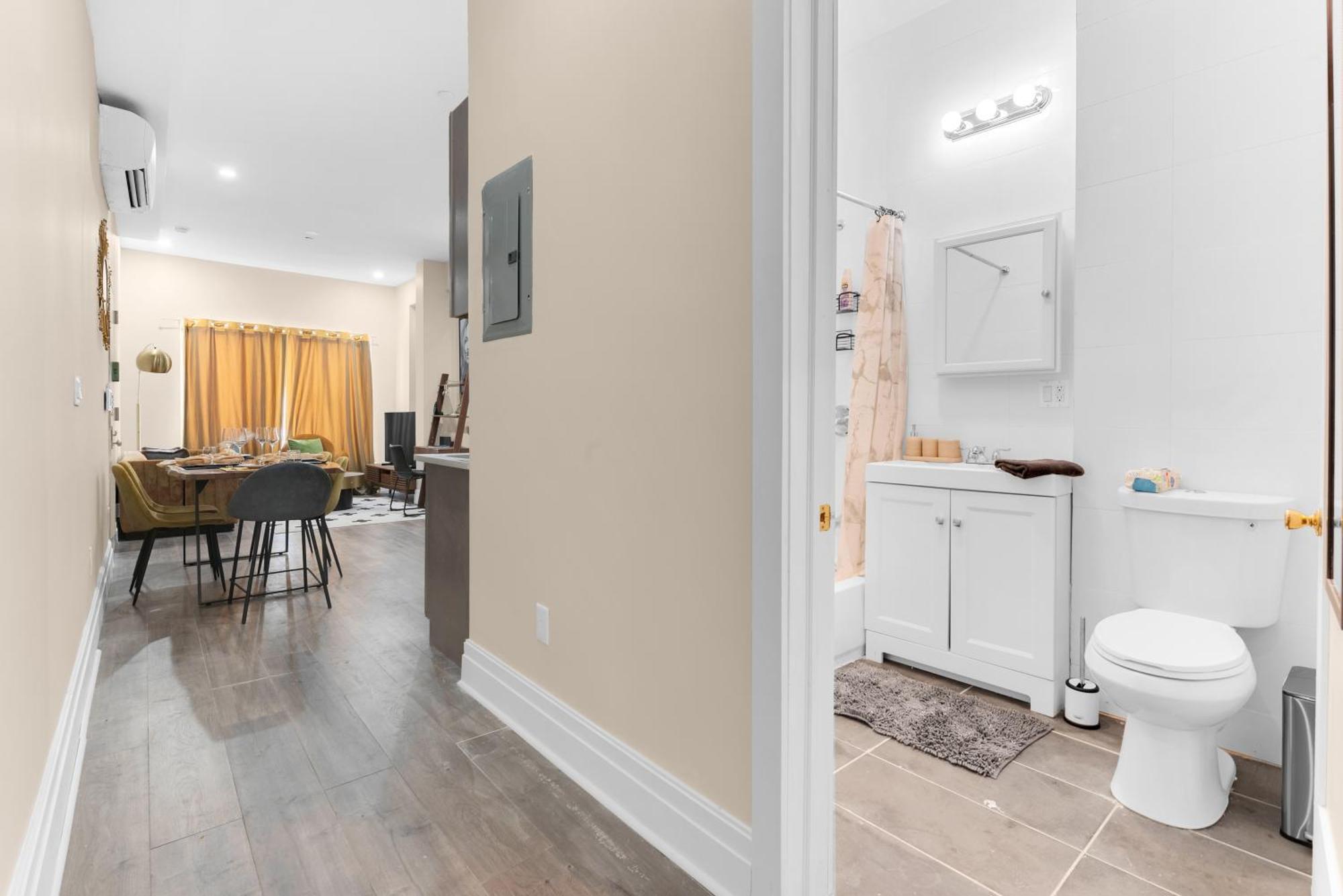 Charming 2Br Bkyrd Near Williamsburg Apartman New York Kültér fotó
